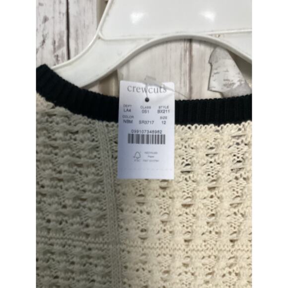 Jcrew crewcuts girls summer cloths sleeveless  cream dress size 12 - Picture 3 of 5